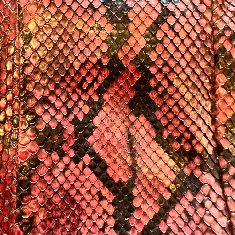 Gucci Purple Snakeskin Large - image 4